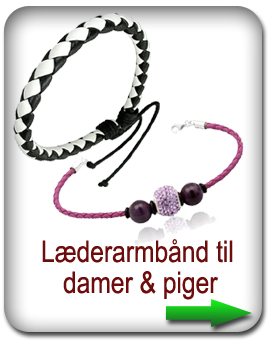 L�derarmb�nd og skindarmb�nd