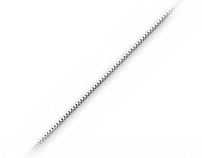 Venezia - Box halskæde - 45cm - tykkelse 0,8mm - Halskæder