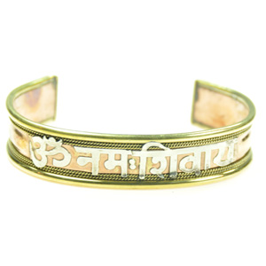 Kobber Armbånd med spirituelle symboler (450)