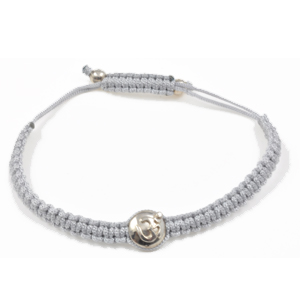 AUM armbånd i sølv med 1 diamant La Chance (1559)