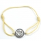 Chakra Aum Armb�nd - 3 Chakra - med Safir - 14mm