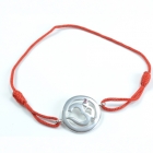 Chakra Aum Armb&aring;nd - 1 Chakra - med Rubin - 18mm
