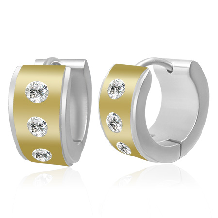 �reringe Hoops St�l �13mm pr par (2046)