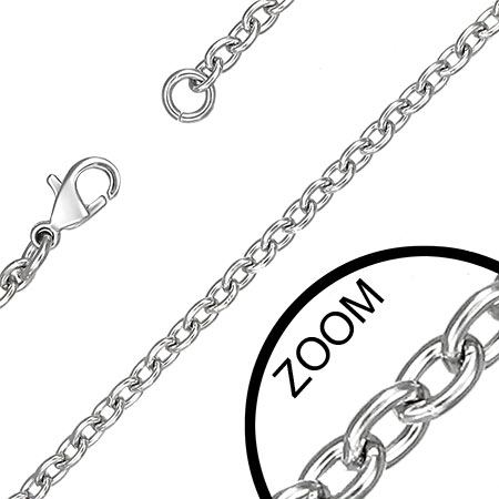 Stålkæde 47mm 60cm (2138)