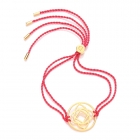 Chakra Armb&aring;nd Daisy - 1 Chakra -  Forgyldt