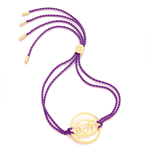 Chakra Armbånd Daisy - 6 Chakra - Forgyldt