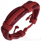 L&aelig;derarmb&aring;nd i R&oslash;d