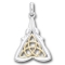 Vedh�ng med Triquetra - Treenighedssymbolet - 33mm - u/k�de
