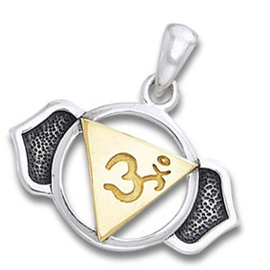Chakra vedhæng 6 Chakra Ajna Pinealchakraet 23mm ukæde (877)