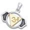 Chakra vedh�ng 6 Chakra -  Ajna - Pinealchakraet - 23mm - u/k�de