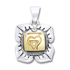 Chakra vedh�ng 1 Chakra - Muladhara - Rodchakraet - 25mm - u/k�de