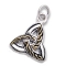 Vedh�ng med Triquetra - Treenighedssymbolet - 20mm - u/k�de