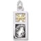  Vedh�ng Fiskene Stjernetegn  - 26mm - u/k�de