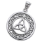 Vedh�ng med Triquetra - Treenighedssymbolet - 33mm - u/k�de