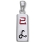 Vedh�ng - Slangen - Kinesisk stjernetegn - 29mm - u/k�de