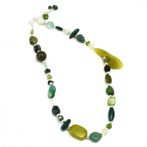 Chakra Halskæde 4 Chakra Anahata Hjertechakraet (1413)