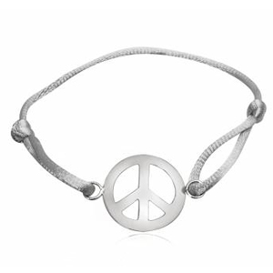 Armbånd med Peacetegn (2583)