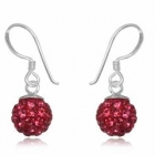 &Oslash;reringe med Swarovski krystaller - 21mm - pr par