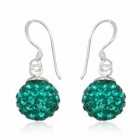&Oslash;reringe med Swarovski krystaller - 24mm - pr par