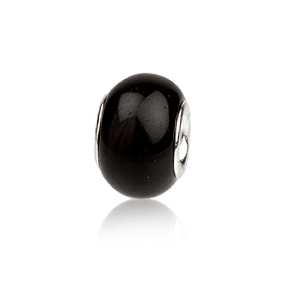 Charm led med Sort Onyx (778)