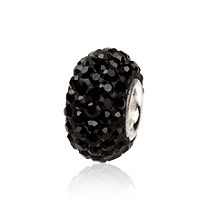 Charm led med swarovski krystaller (1184)