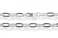 S�lvarmb�nd - Oval - 19cm x 2mm