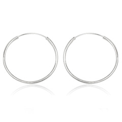 Øreringe Kreoler Ø30mm pr par (1396)