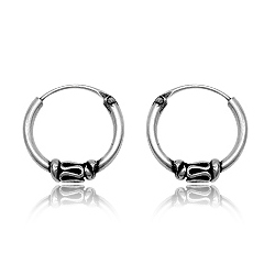 Sølv øreringe hoops Ø12mm pr sæt (2095)