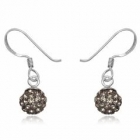&Oslash;reringe med Swarovski krystaller - 22mm - pr par
