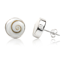 Ørestikker med Shivas Øje Ø12mm pr par (1011)