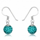 &Oslash;reringe med Swarovski krystaller - 24mm - pr par