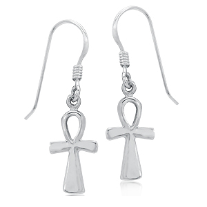 �reringe med Ankh kors pr par (2849)