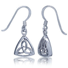 �reringe med Triquetra - Treenighedssymbolet - 27mm - pr s�t