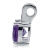 Vedh�ng med Ametyst og Rhodolit - 19mm - u/k�de