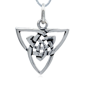 Vedhæng med Triquetra - Treenighedssymbolet - 22mm - u/kæde